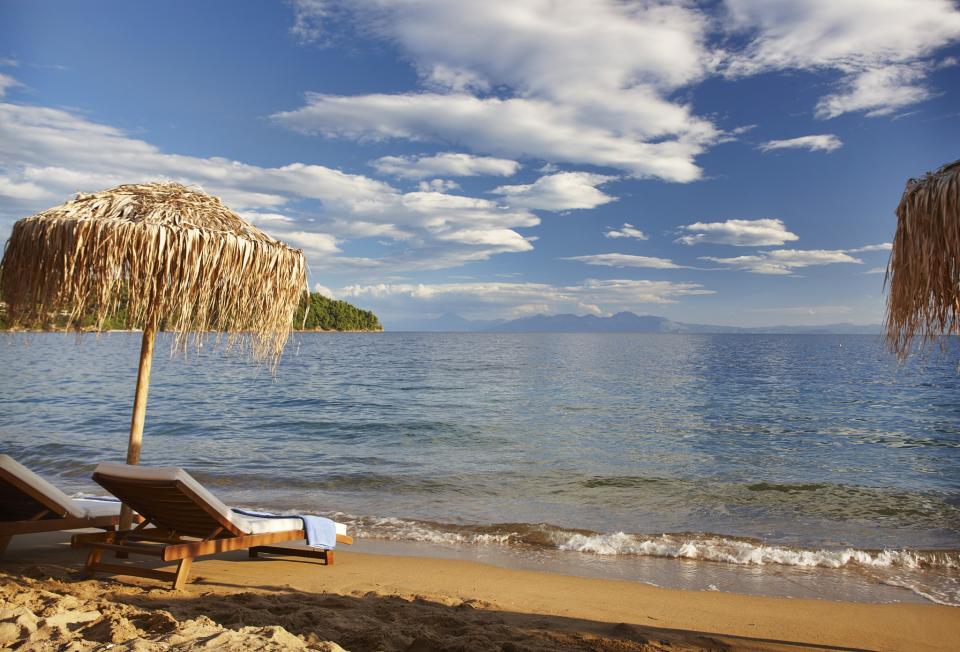 <p><span>What could be more romantic than a honeymoon on the very island where Mamma Mia was filmed? There’s little wonder producers chose this location, with its </span><span>guaranteed sun, tranquil beaches and crystal clear waters. Seven nights’ B&B at the 5* Skiathos Princess Hotel os from £894pp with </span><a rel="nofollow noopener" href="http://www.classic-collection.co.uk/" target="_blank" data-ylk="slk:Classic Collection Holidays;elm:context_link;itc:0;sec:content-canvas" class="link "><span>Classic Collection Holidays</span></a><span>, including Gatwick flights departing on May 12. [Photo: Classic Collection Holidays]</span> </p>