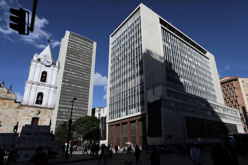 FOTO DE ARCHIVO. Panorámica de la sede del Banco Central de Colombia en Bogotá