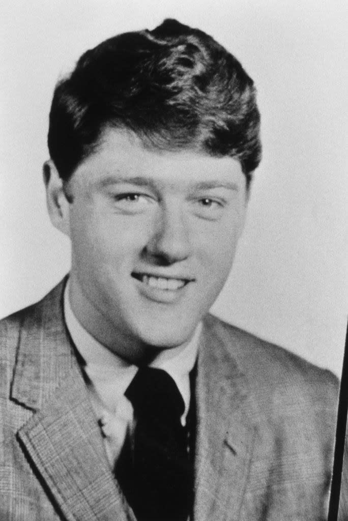 Closeup of Bill Clinton