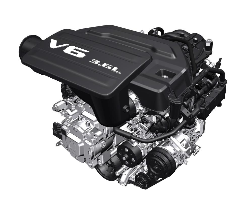 3.6-liter Pentastar V-6 with eTorque