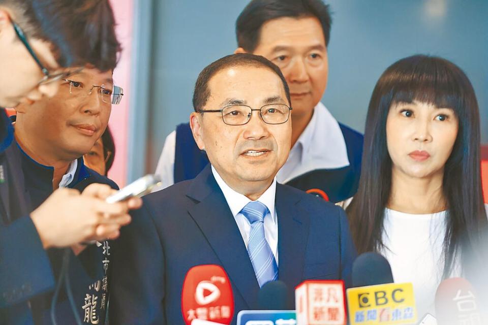 核一廠室外乾式貯存場有望解套，新北市長侯友宜3日表示，新北市面對能源問題只有專業考量。（王揚傑攝）