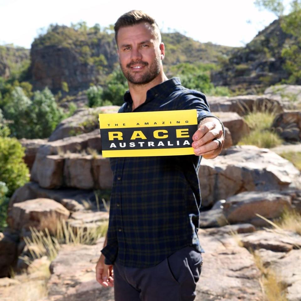 Host Beau Ryan returns for an action-packed season two of Amazing Race Australia. Photo: Channel 10.