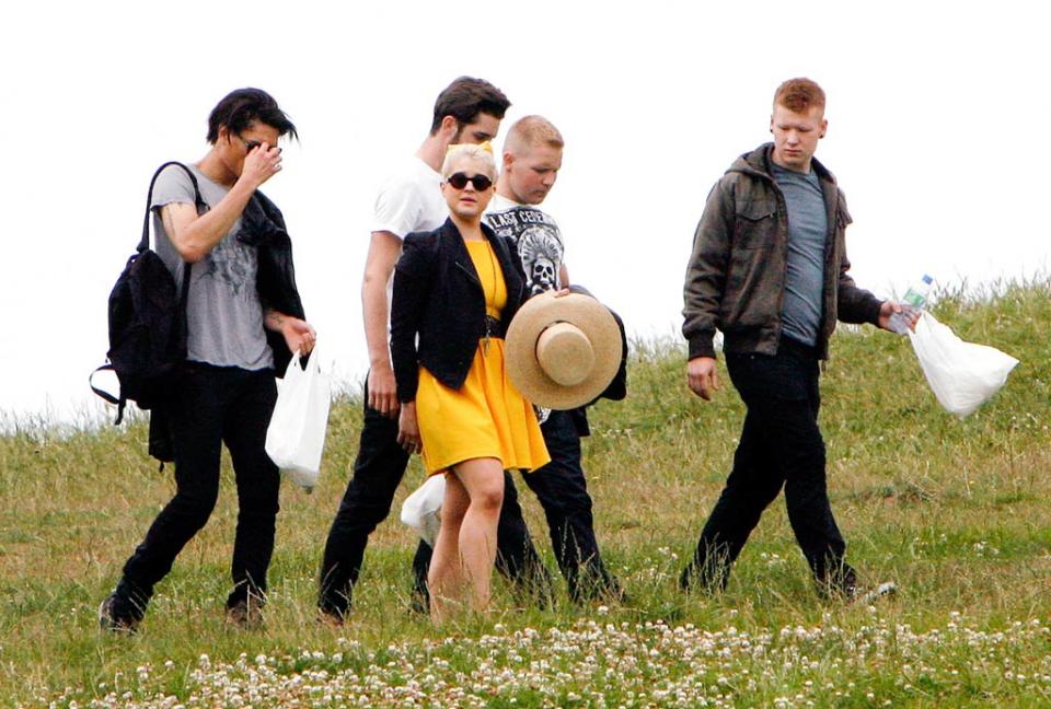 Kelly Osbourne With Friends Lndn