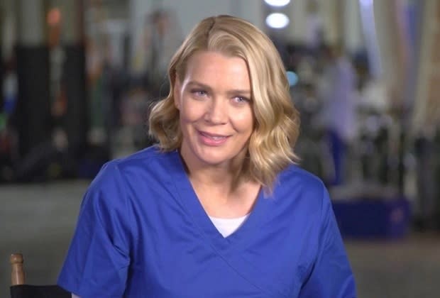 34. Chicago Med‘s Laurie Holden (as Hannah Tramble)