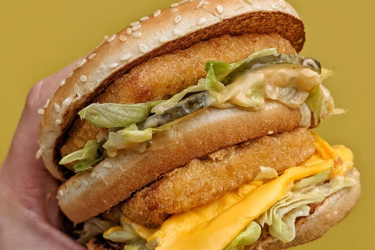 New limited edition  Chicken Big Mac (McDonald’s)