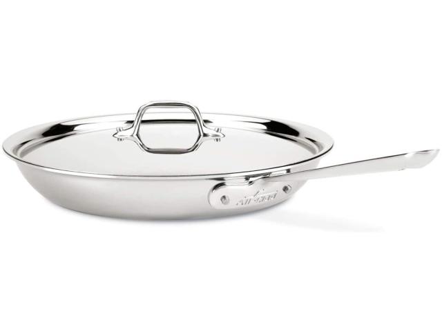 All-Clad D3 Stainless Steel French Skillet, 7.5