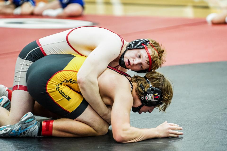 Ben Hammes has made huge strides in one year for the Gilbert wrestling team thanks to an active offseason.
