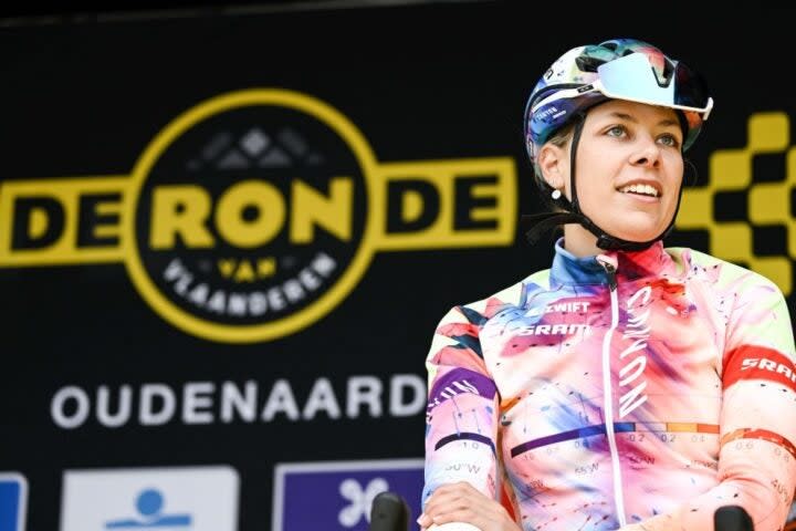 <span class="article__caption">Bossuyt ahead of Tour of Flanders.</span> (Photo: Getty Images)