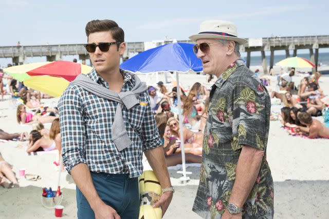 <p>Bob Mahoney/Lionsgate/Qed International/Kobal/Shutterstock</p> Zac Efron and Robert De Niro in 'Bad Grandpa,' 2016