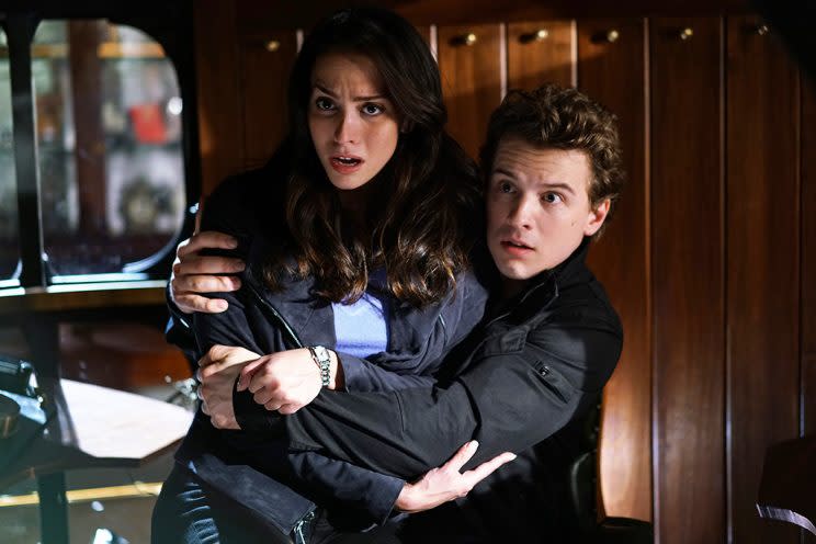 Freddie Stroma and Genesis Rodriguez (Credit: ABC)