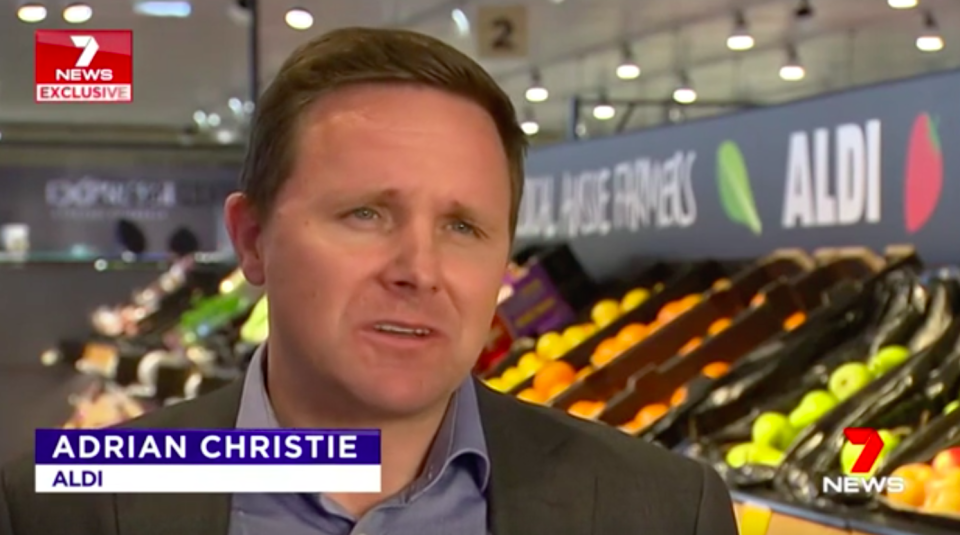 Adrian Christie says Special Buys will be available in store more often. Source: 7 News