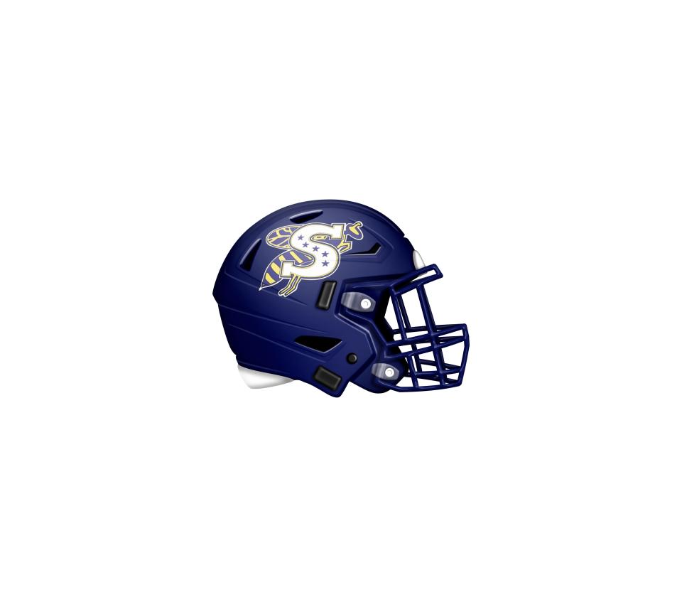 Stephenville football helmet