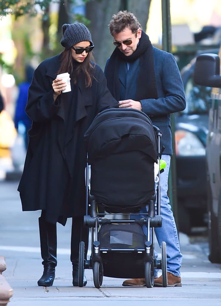 irina shayk bradley cooper coparenting