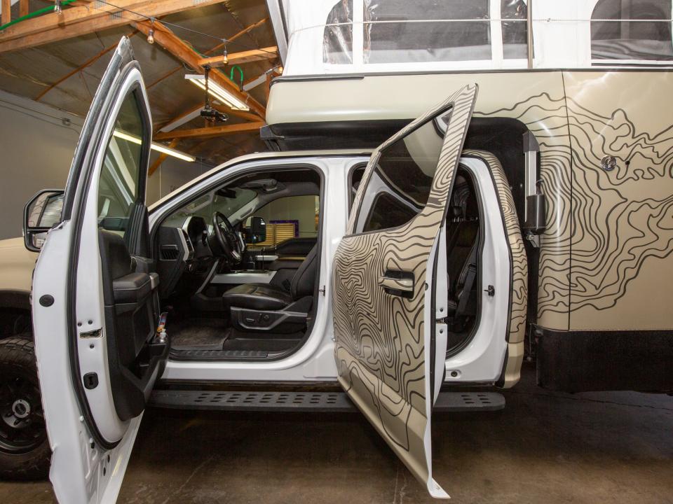 Inside the EarthCruiser Terranova