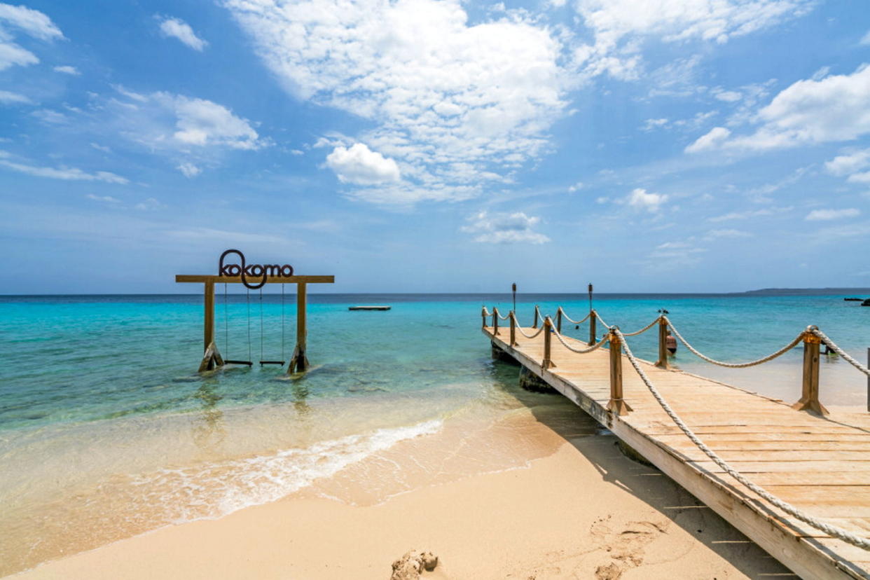 Balade à vélo électrique vers les grottes de Hato, randonnée jusqu’aux plages de Kokomo et Cas Abao ou encore snorkeling dans la baie de Caracas... Cette nouvelle et sixième étape offre de découvrir l'île de Curaçao côté mer.  - Credit:DR