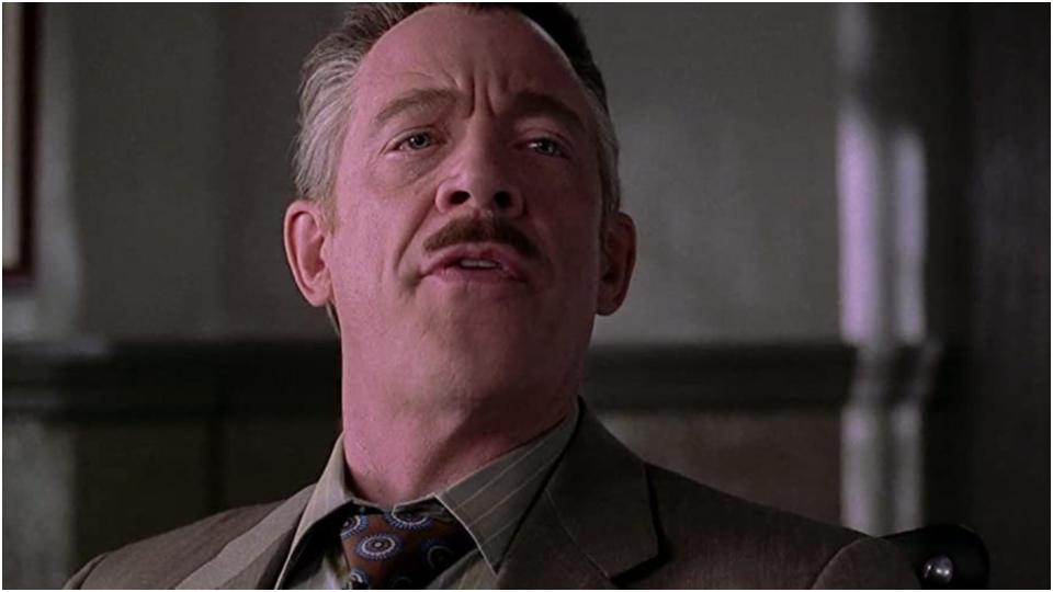 JK Simmons as J Jonah Jameson