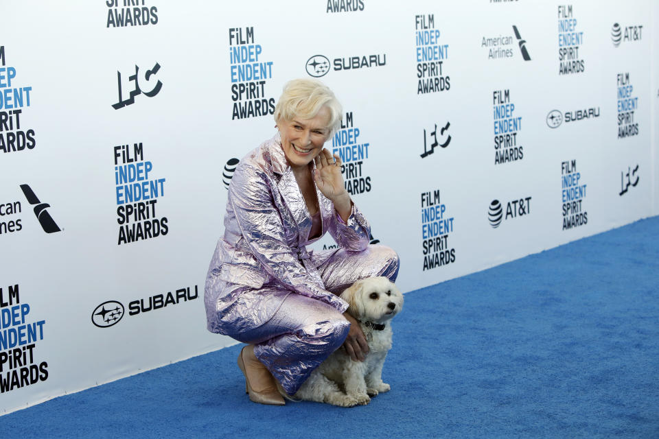 Glenn Close arrives for the 2019 Independent Spirit Awards in Santa Monica, California, USA, 23 February 2019. The award ceremony, organized by the non-profit organization Film Independent, honors the finest independent films of the preceding year.34th Independent Spirit Awards in Santa Monica, USA - 23 Feb 2019