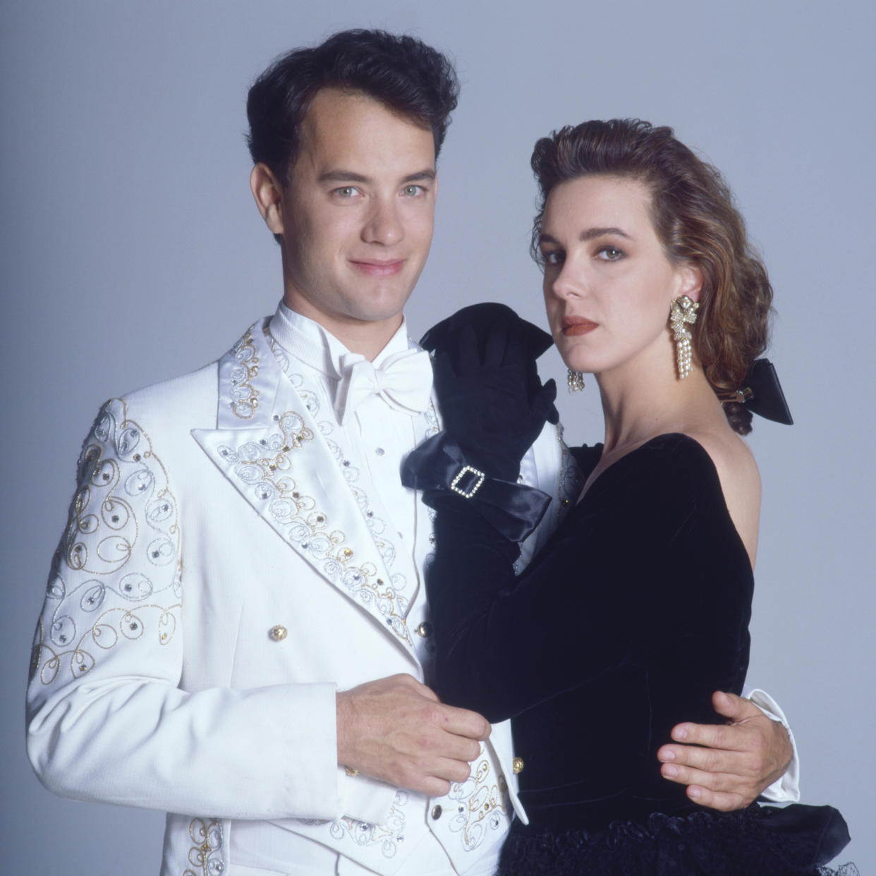 Tom Hanks and Elizabeth Perkins (Aaron Rapoport / Corbis via Getty Images)
