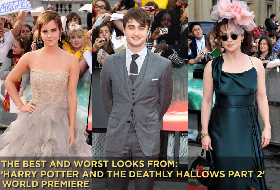 Harry Potter deathly Hallows part 2 premiere title card