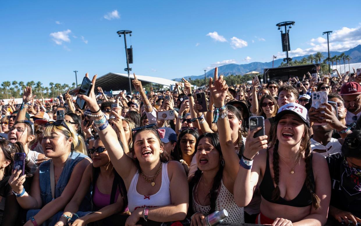 The average Coachella attendee is 25 years old, according to data collected last year, five years younger than the Girls and Boys hit