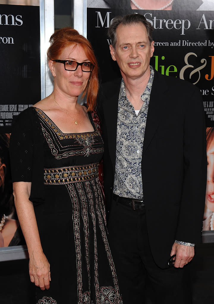 Julie and Julia NY Premiere 2009 Jo Andres Steve Buscemi