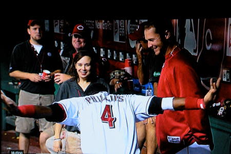 Terrible tarp monster consumes member of Reds grounds crew