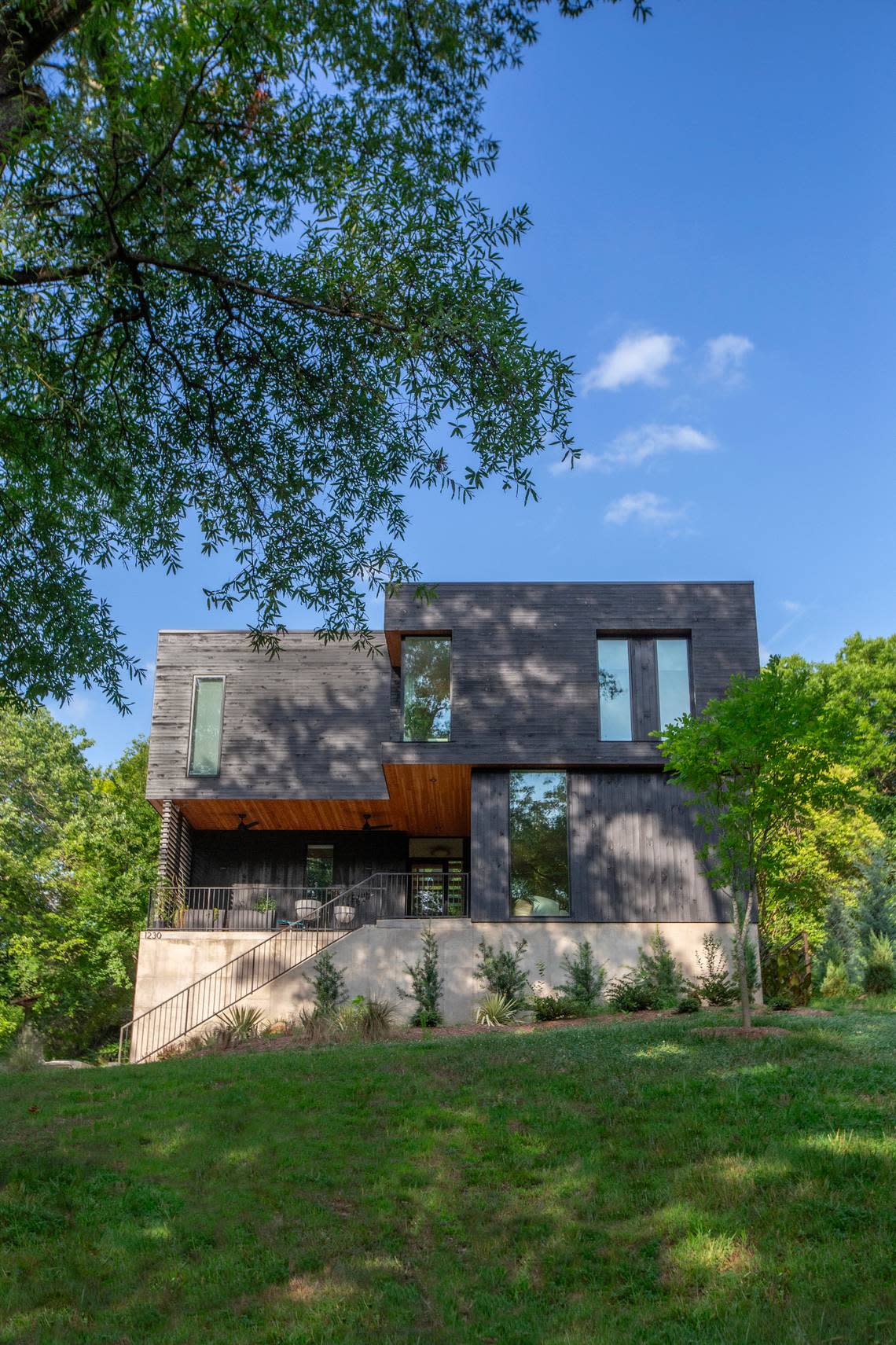 The Morris House, Raleigh, designed by Rebecca Necessary.