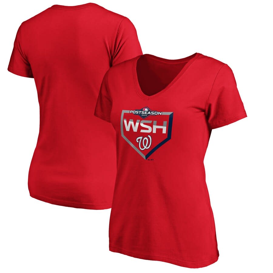 Nationals 2019 Postseason V-Neck T-Shirt