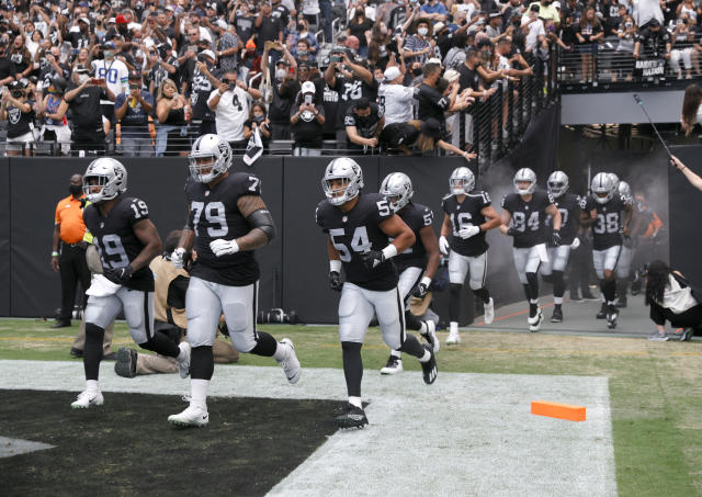 Las Vegas Raiders welcome fans to Allegiant Stadium in style, beat