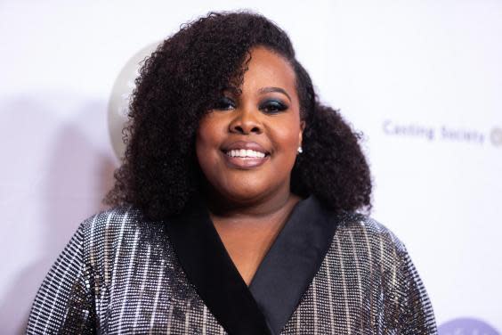 'No one owes anyone online a performance of grief,' Amber Riley said (Getty Images)