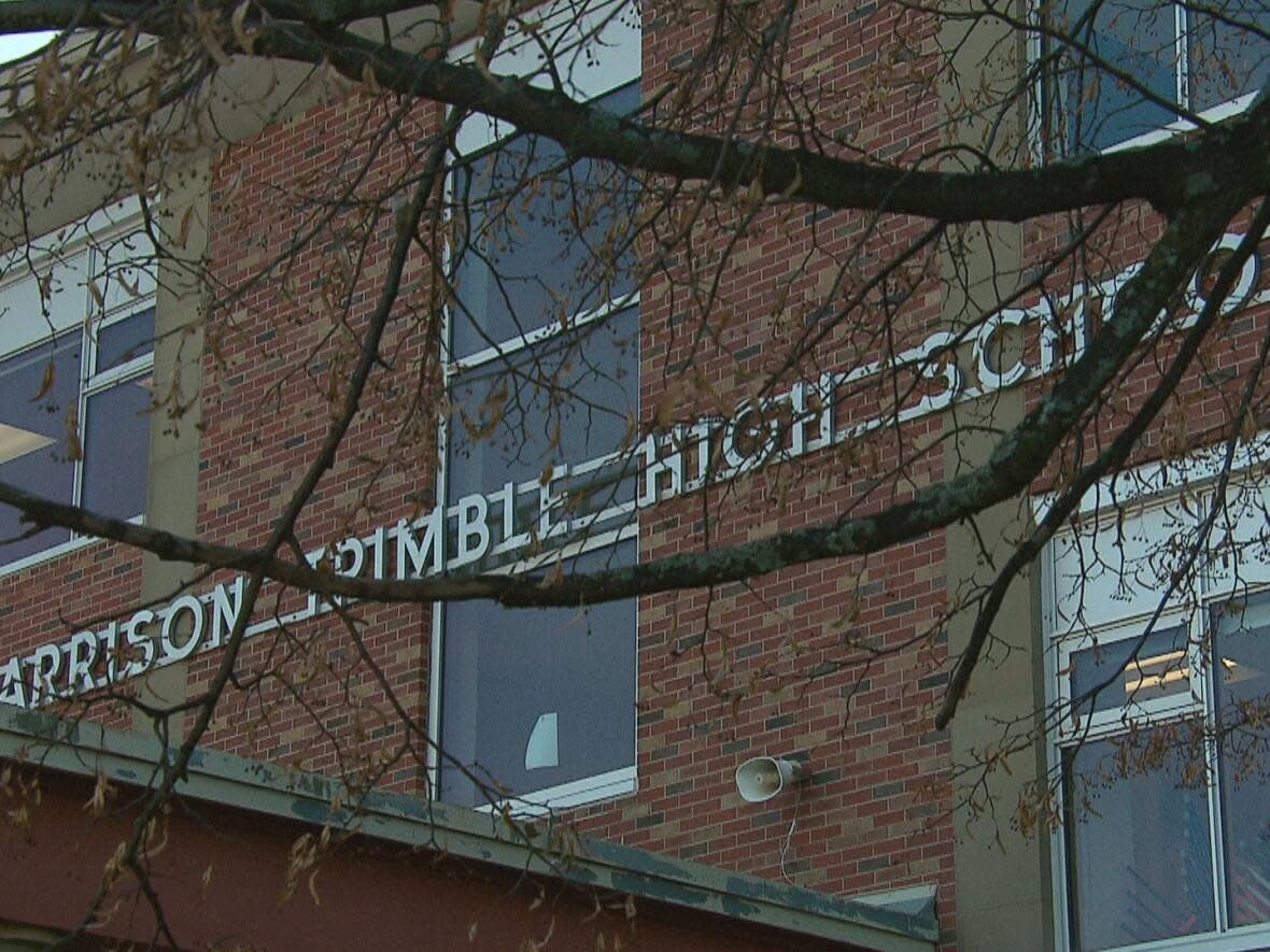 Harrison Trimble High School in Moncton is holding Saturday classes ahead of exam season. (Radio-Canada - image credit)