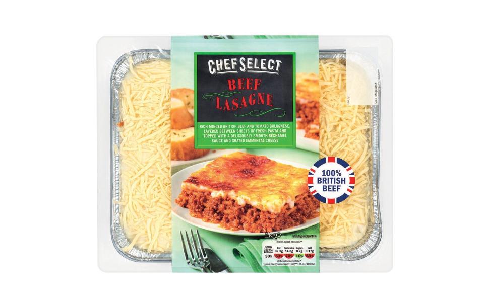 Lidl Chef Select Beef Lasagna