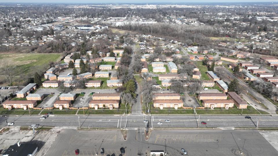 Colonial Village apartments on Columbus' East Side.