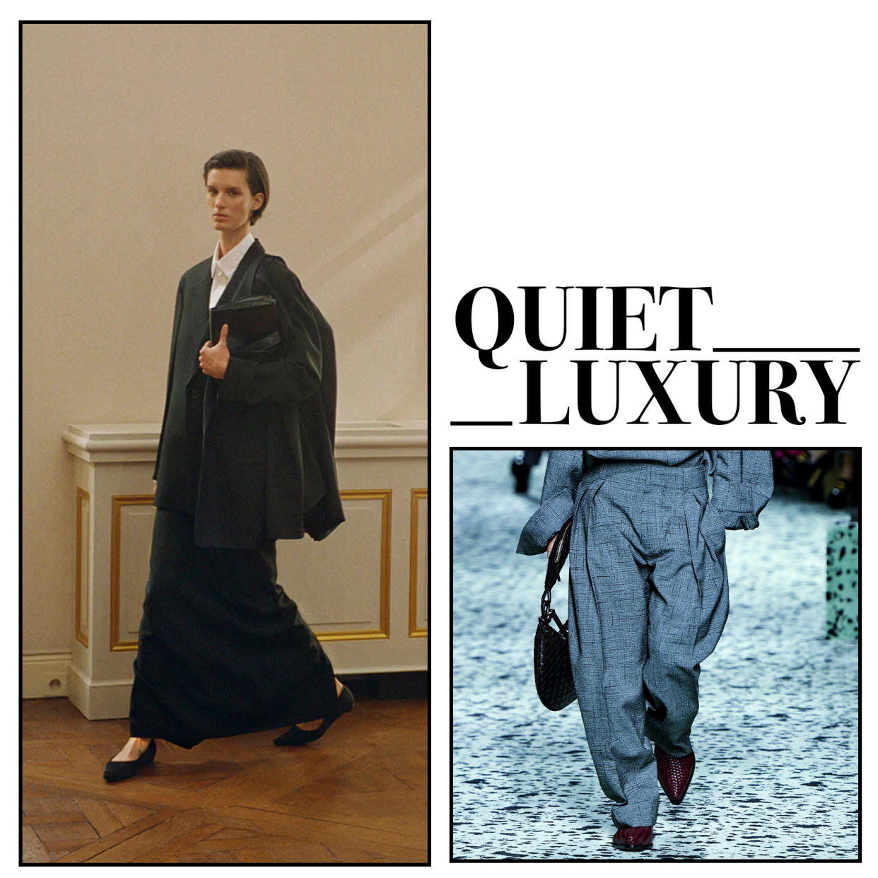  Quiet Luxury graphic. 