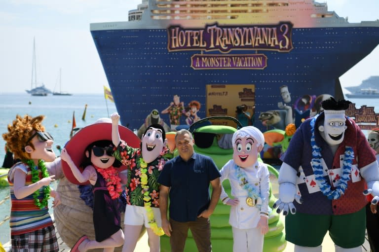 'Hotel Transylvania 3: Summer Vacation' took an estimated $44.1 million in ticket sales during its first weekend in North American theaters