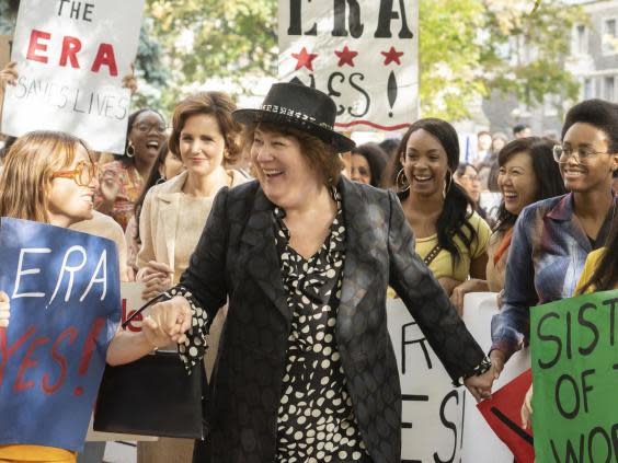 Acclaimed character actor Margo Martindale plays lawyer and activist Bella Abzug (FX)