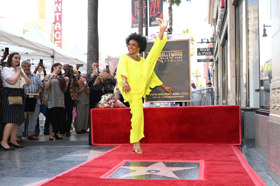 Jenifer Lewis at the star ceremony where Jenifer Lewis is honored with a star on the Hollywood Walk of Fame in Los Angeles, California on July 15, 2022. (Photo by Michael Buckner/Variety/Penske Media via Getty Images)