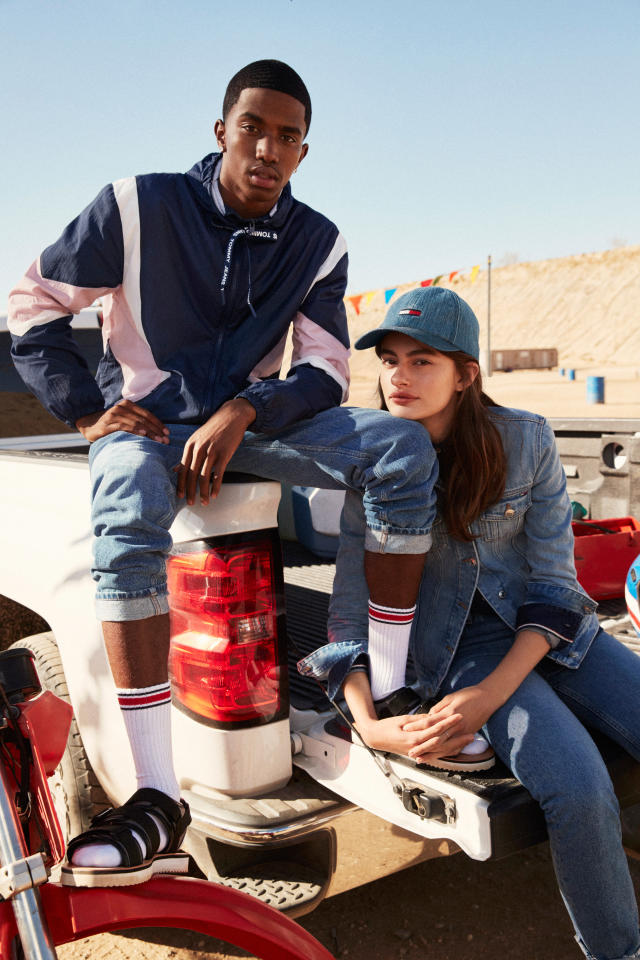 P. Teenage Follows Dad's Fashion Footsteps with Hilfiger Campaign