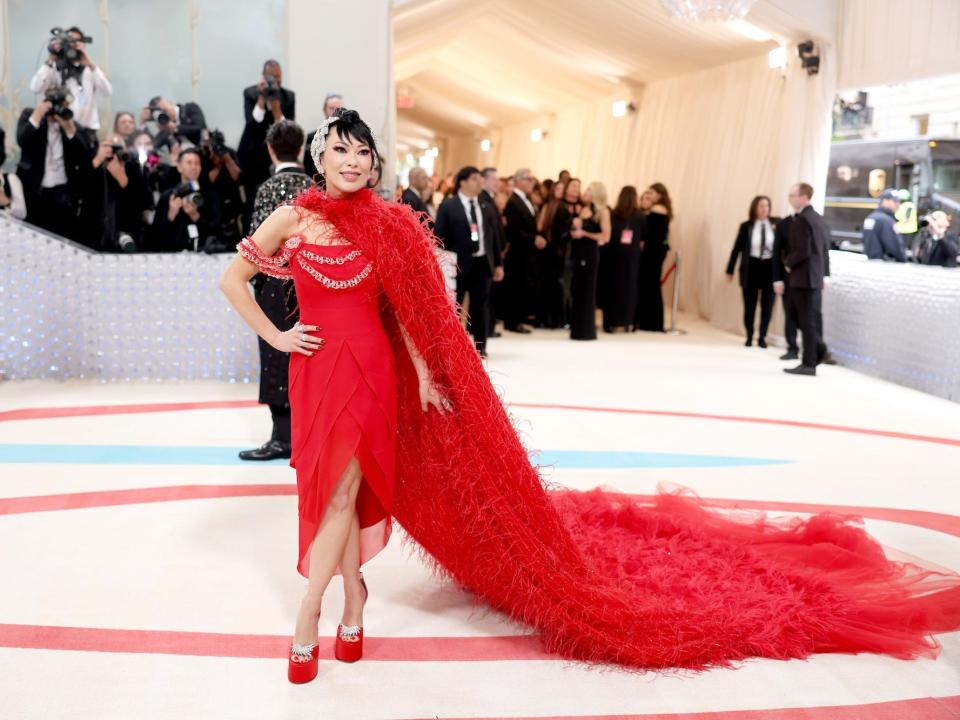 Christine Chiu attends the 2023 Met Gala.