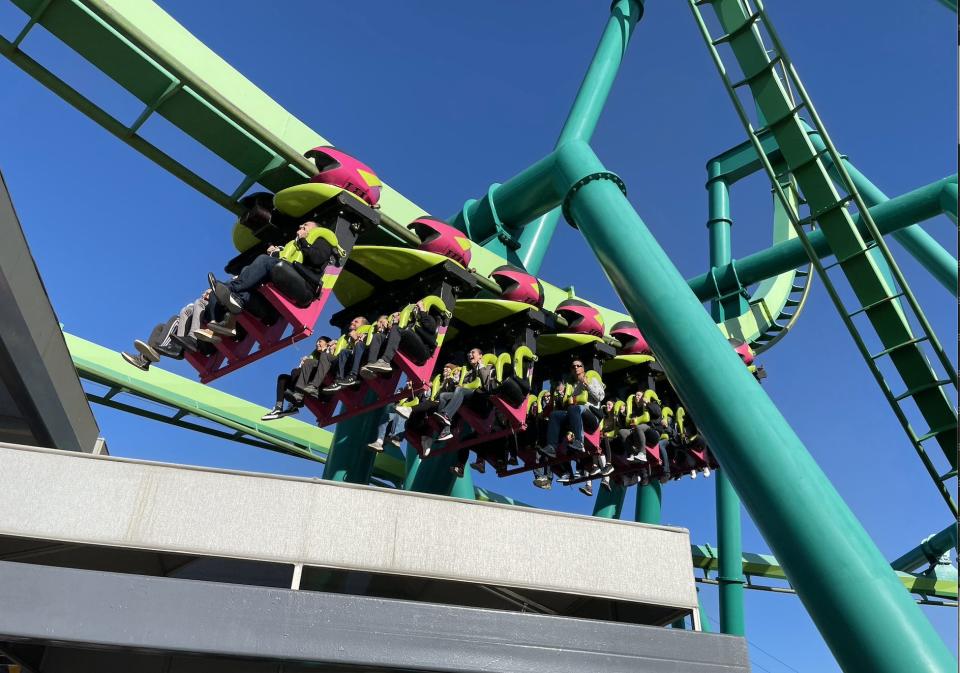 The Raptor at cedar point