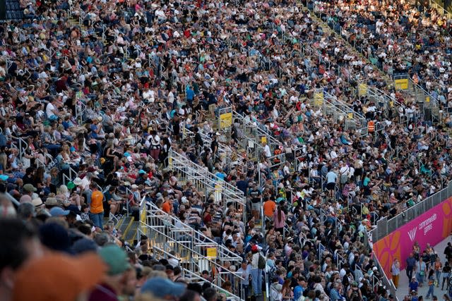 Bumper crowds enjoyed the Birmingham Games