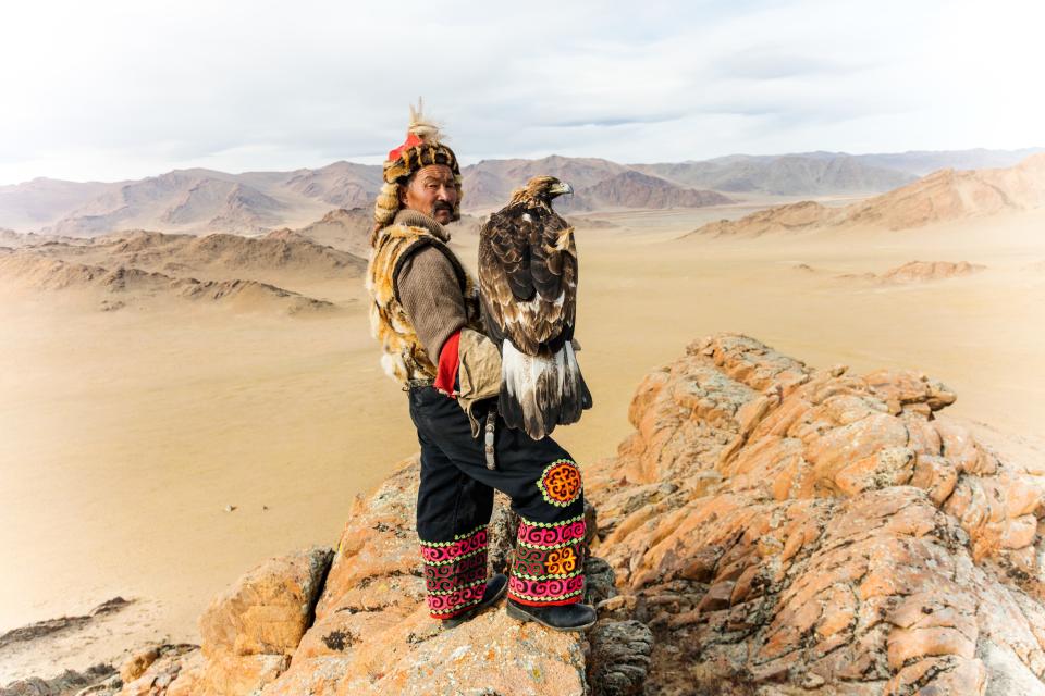 Inside the Lives of Mongolia’s Famous Eagle Hunters