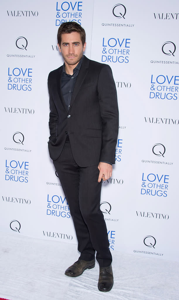 Love and Other Drugs 2010 NYC Screening Jake Gyllenhaal