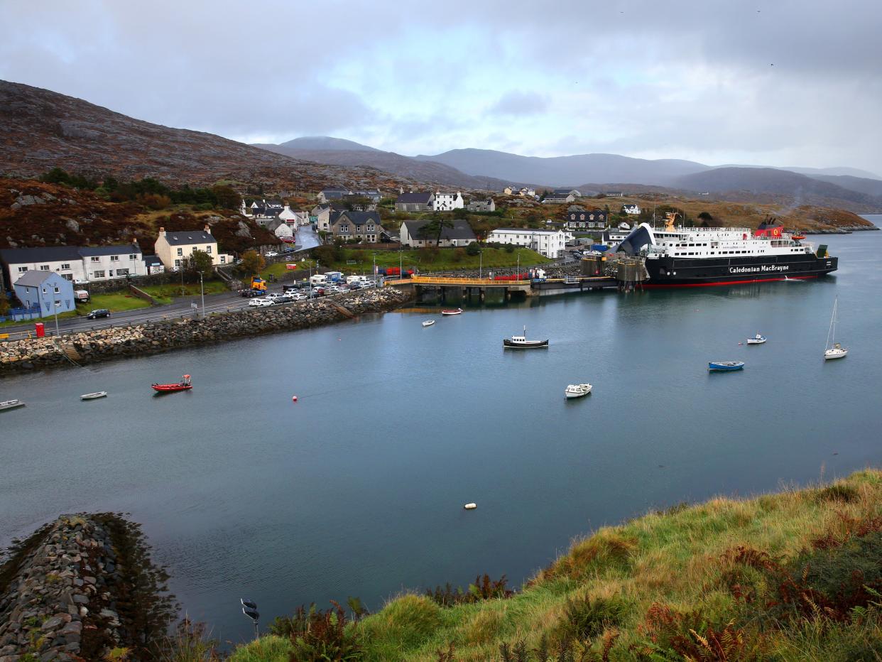 Isle of Harris in Scotland’s Western Isles (PA)