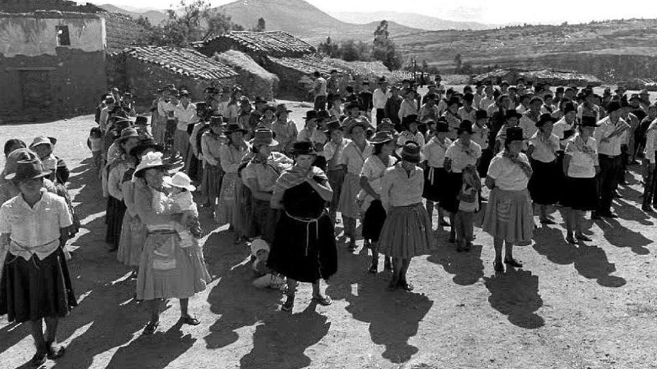 Campesinos de un Comité de Autodefensa, formados en su comunidad.