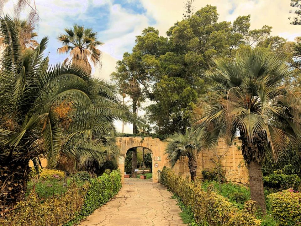 The Sant’Anton Gardens are the main attraction near the Corinthia Palace Hotel (Getty Images)