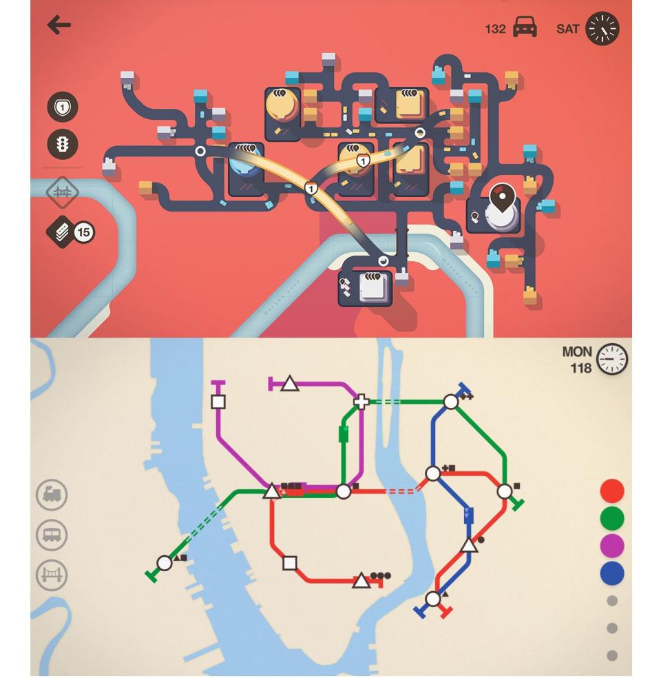 Mini Motorways + Mini Metro