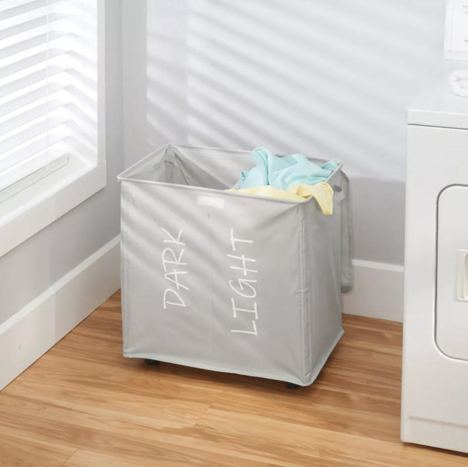 A laundry hamper