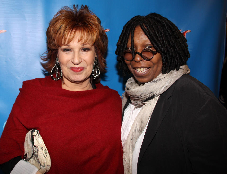 Joy Behar and Whoopi Goldberg