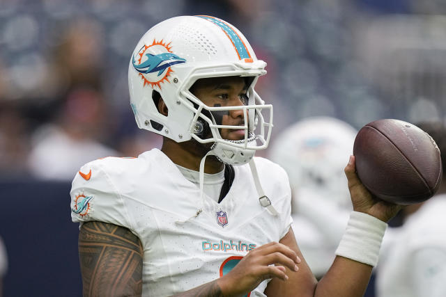 Miami Dolphins QB Tua Tagovailoa makes preseason debut vs. Texans